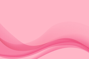 Abstract pink background with wave lines. Trendy geometric design for Wallpaper, Profile header, website, brochure or banner. Vector illustration