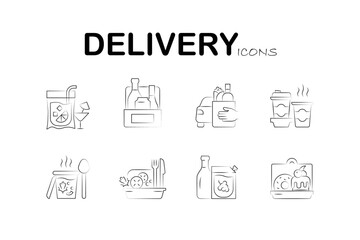 Delivery Vector Icon Set: Shipping, Logistics, Package Delivery vector icon with editable stroke.