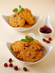Cranberry cookies.