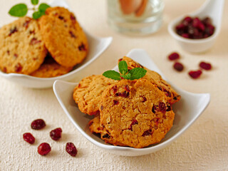 Cranberry cookies.