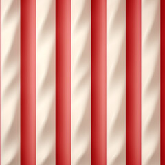create classic paper background with red and white candy cane stripes сreated with Generative Ai