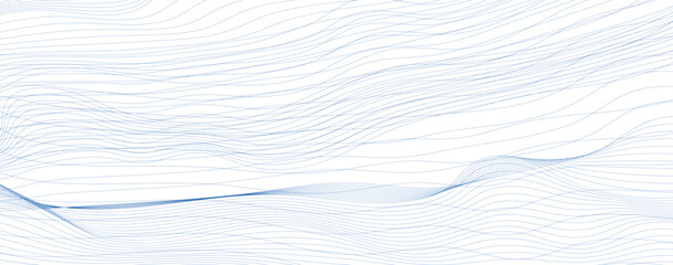 wave curvy line design elements with minimal texture. abstract futuristic tech background. Curved wavy line. Stylized line art background. Vector illustration