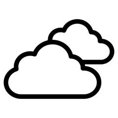 Cloud  Icon Element For Design