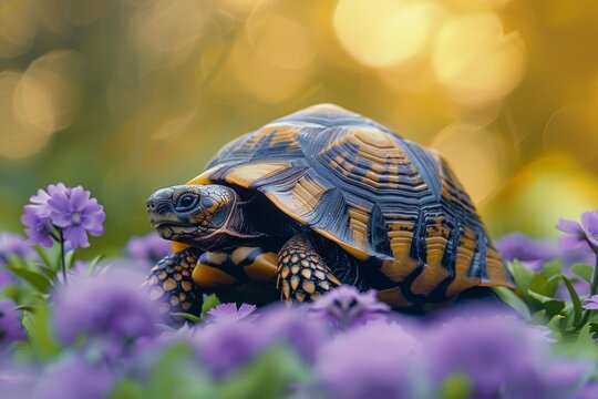 turtle in the park
