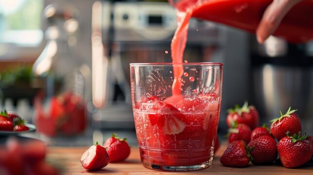 strawberry juice