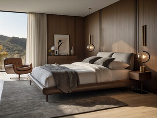 Timeless Tranquility, A Mid Century Bedroom Retreat.