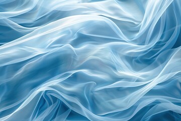 Obraz premium Abstract blue waves wallpaper