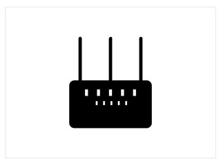 Router design,router icon vector illustration,