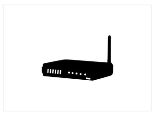 Router design,router icon vector illustration,