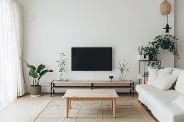 Contemporary Elegance: Minimalist Living Room,Modern Minimalist Home Decor