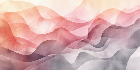 soft gradients, soft shapes modern abstract background in peach pink pastel colours (10)