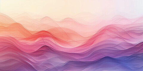 soft gradients, soft shapes modern abstract background in peach pink pastel colours (9)