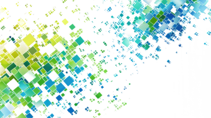 digital pixel art design background for technology or business concept wallpaper isolated on white or transparent png