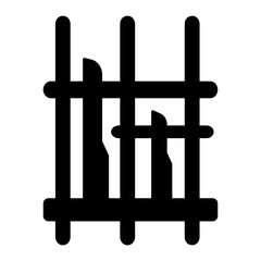 angklung glyph icon