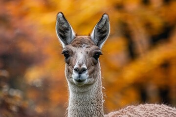 Obraz premium portrait of a llama