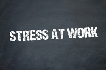 Obraz premium Stress at work 
