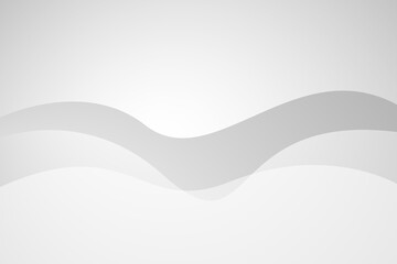White and gray wave color abstract background. Vector illustration