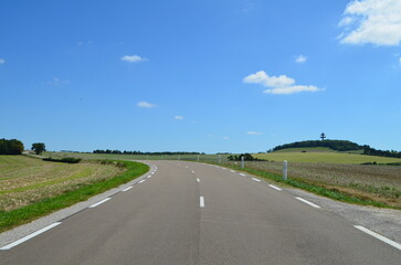 Paysage de la Haute-Marne (R&eacute;gion Grand-Est, France)