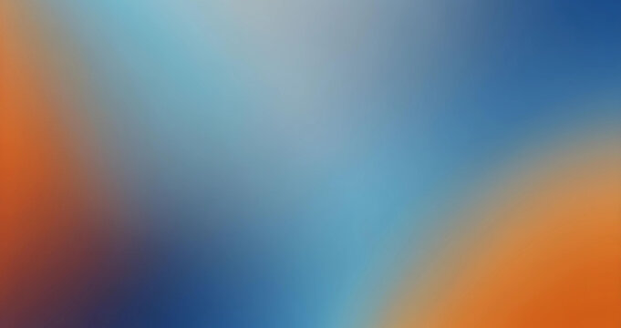 orange and blue blur gradient background