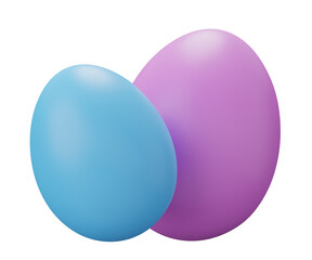 easter egg. 3d render illustration. Happy Easter pedestal scene for product display