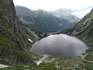 lake in the mountains