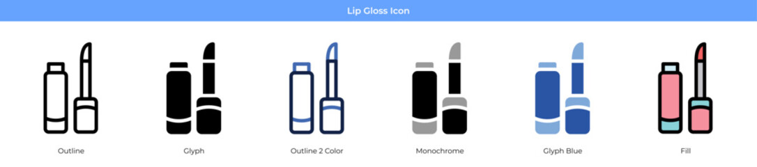 Lip Gloss Icon