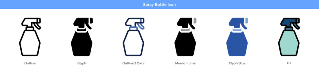 Spray Bottle Icon