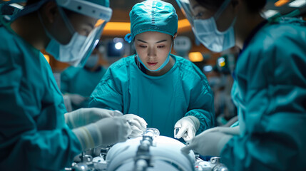 Surgical Team Empowered by Robotic Assistance