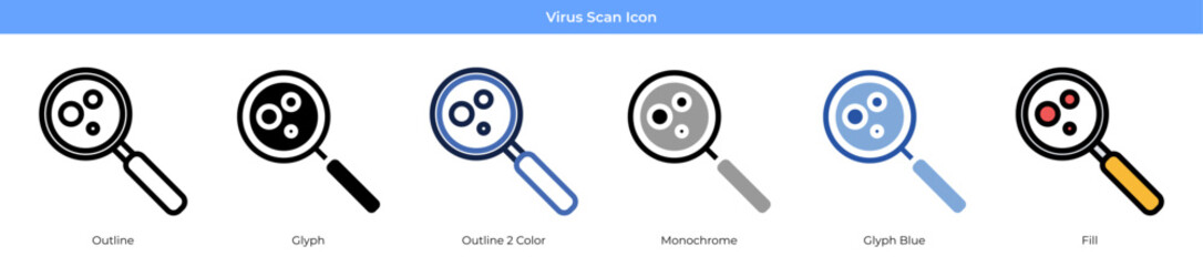 Virus Scan Icon