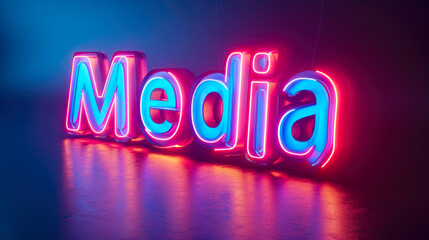 Obraz premium News Pulse Symphony: Radiant Echoes