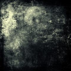 Grunge scratched background, old damaged wall - 744583639