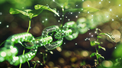 Digital Blockchain Security in Sustainable Agriculture, Seedling Growth