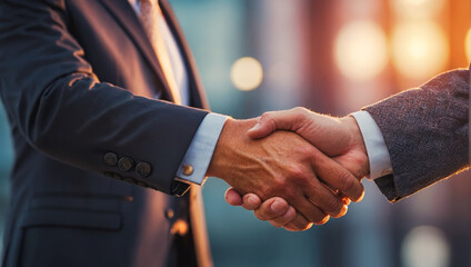 Business handshake, Business people shaking hands