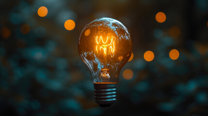 Inspiration Illuminated: Filament Light Symbol