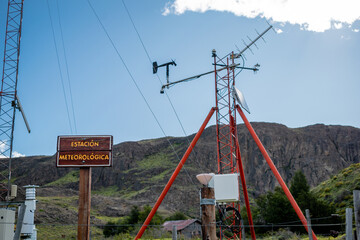 Estación Meteorológica equipada y en funcionamiento en la montaña