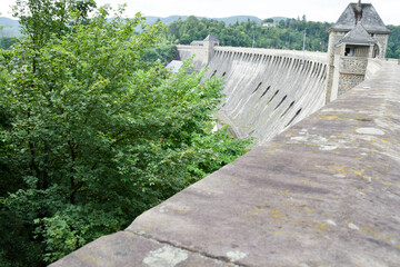 Die Edertalsperre in Nordhessen in Deutschland