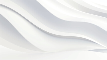 Abstract soft shiny white gray wavy line background graphic design. Modern blurred light curved lines banner template
