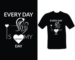 Happy Mother's Day. Mom life is best life t shirt design.