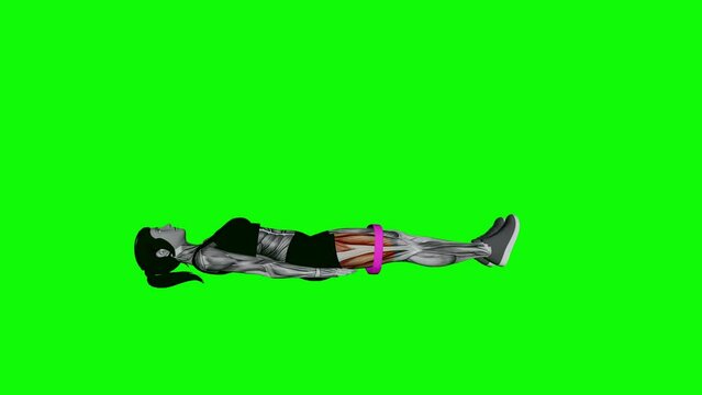 Flutter leg kicks with a rubberband for thigh muscle development.