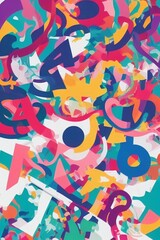 background with abstract arrows figure