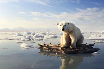 Deurstickers The last Polar Bear © wendi