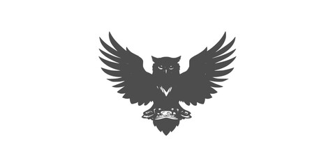 modern concept owl vector logo suitable for your logo