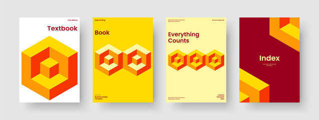 Geometric Report Layout. Isolated Poster Design. Creative Brochure Template. Banner. Business Presentation. Background. Flyer. Book Cover. Advertising. Journal. Newsletter. Leaflet. Notebook