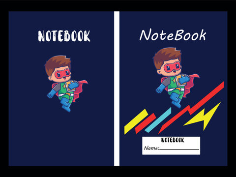 Notebook Cover Design For kids