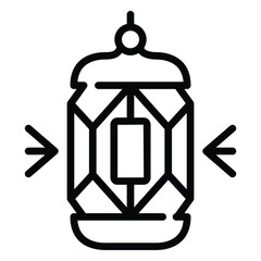  Casting a warm glow during Ramadan nights, symbolizing enlightenment and guidance.