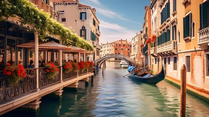 Foto auf Alu-Dibond Beautiful view of the Grand Canal in Venice, Italy © I