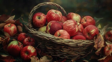 Delicious Apple Basket