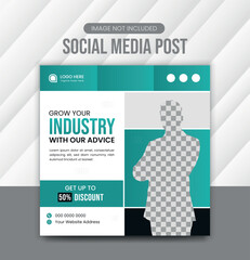 Creative Business instagram post and social media post design