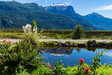 Trekking through Peulla, Chile, Andean Crossing