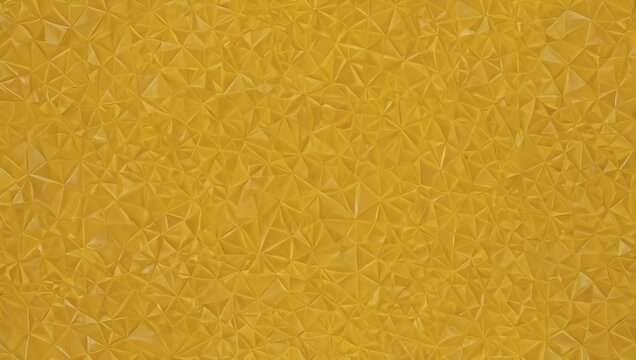 Sunny yellow polygon abstract background.